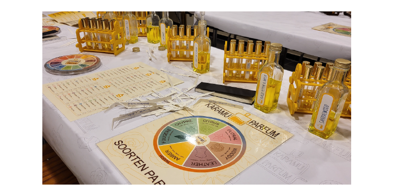 Karamu Parfum workshop sfeerbeeld